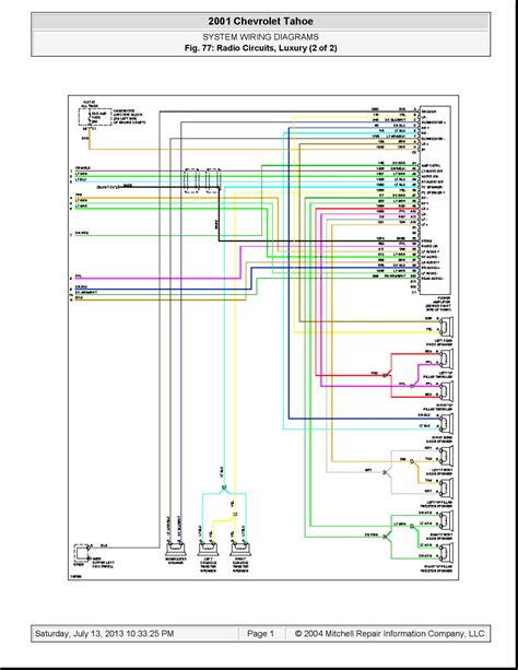 03 tahoe radio wiring diagram|2003 tahoe speaker wiring diagram.